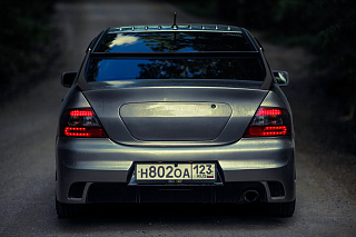 Спойлер в стиле EVO var№1 (высокий) для Mitsubishi Lancer IX 9 (2003-2009)