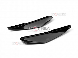Реснички на фары var№2 широкие Opel Astra H/GTC (2005-2011) + УСТАНОВОЧНЫЙ КОМПЛЕКТ