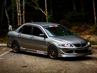 Пороги в стиле INGS Extreem Mitsubishi Lancer IX (2003-2009)