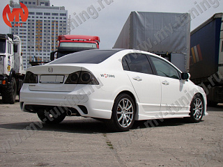 Пороги INGS Extreem Honda Civic 4D (2006-2012)