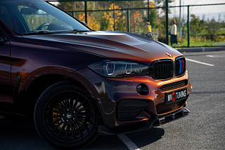 Капот в М-Стиле BMW X6 в кузове F16