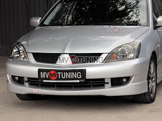 Юбка переднего бампера Sport 2.0 Mitsubishi Lancer 9 IX (2006-2009)