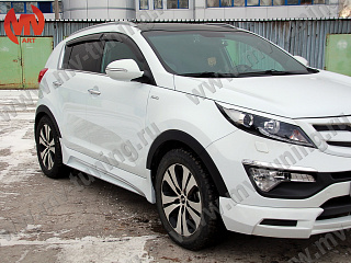 Пороги JSW Style KIA Sportage (2010-2016)